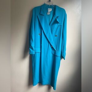 New Vintage dead stock pia rucci women’s wool dress size 12